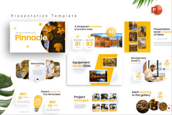 Yellow Light Presentation Template